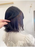 ★さりげないパープル系インナーカラー★