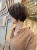 【工藤昴】グレージュカラーボブウルフココアベージュ【錦糸町】