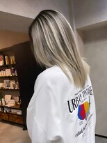 サニー 渋谷(SUNNY) バレイヤージュ、ハイライト、ココアベージュ、グレージュカラー