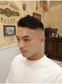 【LUDLOW BLUNT】スキンフェード アシメヘア サイドパート本町