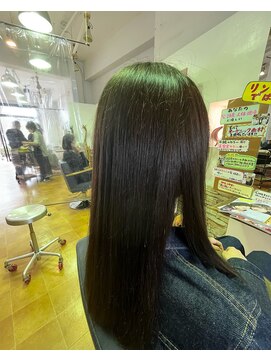 リンクフォーヘアー(Link for hair) 艶っぽいブラウンカラー