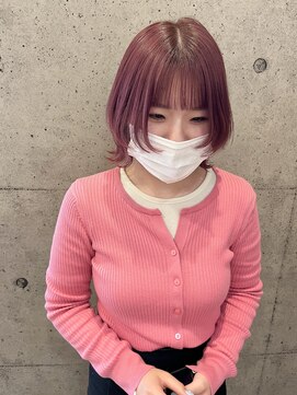 イロ プラス 南田宮店(iro+) 【nobuyo】mini wolf ×pink color