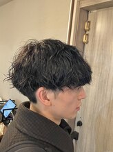 【初めてのパーマにオススメ】強過ぎないナチュラルなゆるウェーブパーマ　￥10450