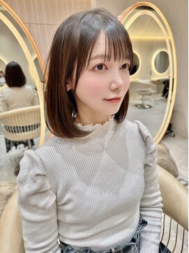 ロンド アンブル 四条烏丸(Lond ambre) 川村利幸/大人美人ショート×グレージュ×ボブ