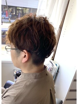 コア フィール ア デイ(COIFFURE A DAY) 【見附今町M3D髪質改善】メンズパーマ