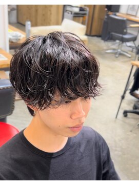 エルオム(EL.HOMME) 『HIRAI』シャドウパーマ