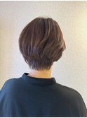 癖を活かすショートヘア