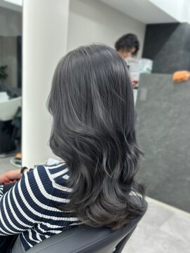 アルドーレ(Ardore) ブリーチなし☆5Lv暗め透明感アッシュブラック