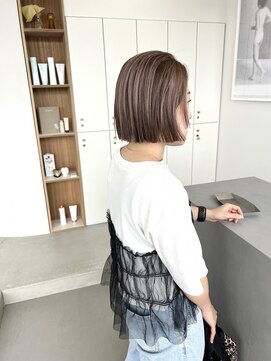 アム(am) ぱらぱらカラー　ミルクティー　ローライト