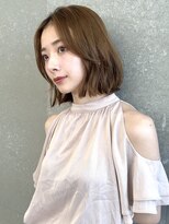 エミュ 表参道 青山(emu)&nbsp;【emu 表参道 畔上 尚也】20代 外ハネボブ/切りっぱなしボブ