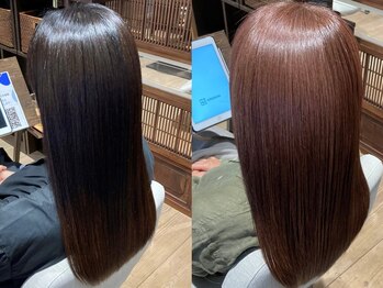 こころ 東川口の写真/【大人女性の支持率多数】大人女性も自然な縮毛矯正スタイルが人気【東川口/縮毛矯正/髪質改善/越谷/草加】