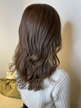 ジーナ 船橋(Zina) 髪質改善*ロングレイヤーグレーベージュ*美髪【Zina船橋】