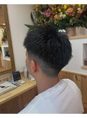 刈り上げスパイキーショート