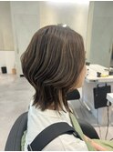 ネオウルフカット×ハイライト