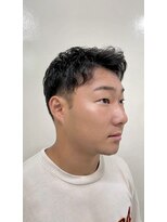 ヨシザワインク プレミアム 築地店(YOSHIZAWA Inc. PREMIUM)&nbsp;刈り上げツーブロック癖毛アップバングショート