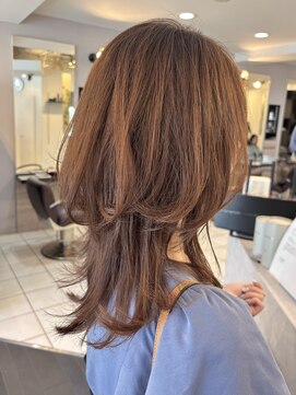 ヘアーアンドカラー ルジャルダン 葛西店(le jardin) 華やかさＵＰレイヤーロング