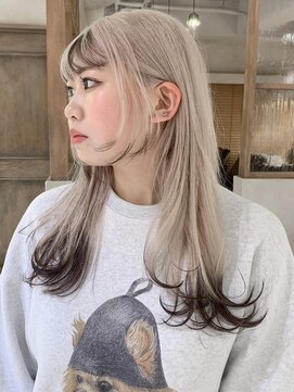 カナン(CANAAN) エンドカラーデザインカラー ローライト ブロンド