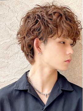 エルマーク 高槻(L-MARK) ダブルカラー/ツイストパーマ/スパイラルパーマ/men's