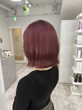 ピヨン 心斎橋(piLLon) ラベンダーピンク/ブリーチカラー/ダークカラー