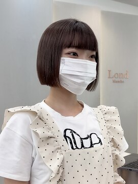 ロンドリゼル 札幌(Lond RiseL) ◯ オリーブグレー/韓国/レイヤーカット/髪質改善/縮毛矯正/札幌