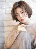 ■SOLセンター南・17-5■大人可愛い/アシンメトリー/小顔ボブ
