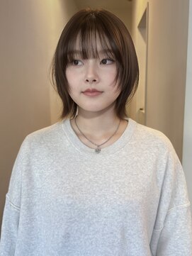 デコ(DECO) warm beige × hush bob