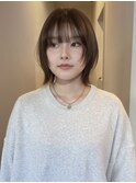 warm beige × hush bob