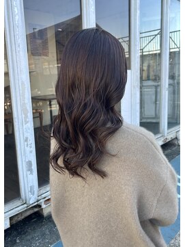 ショコラブラウン/ロングヘア/大人可愛い