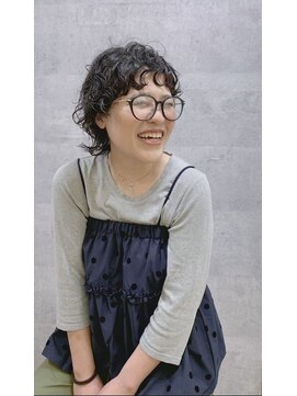 コワフュールトーリ フジグラン店(COIFFURE TORI) レイヤーカット×個性的パーマ