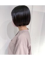 シェリム 栄(CHERIM)&nbsp;大人ボブ大人ショートボブ切りっぱなしボブ前髪あり前下がりボブ