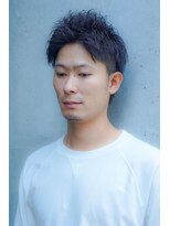 ファイン 美容室 深川店(FINE)&nbsp;30代40代メンズビジネスナチュラルブラウン爽やかツーブロ