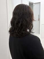 アニー 松戸(ANNI)&nbsp;着物ヘア/大人ガーリー/ダークアッシュ/似合わせカット/松戸駅