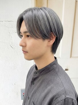 エノア 東京(ENORE) アッシュグレー/メンズ/ミディアム