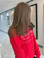 ヴィア 京都烏丸(Via)&nbsp;10代20代/ミルクティーベージュ/レイヤー/髪質改善/ハイトーン