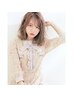 透明感◎【N.】カラー（リタッチ）＋カット￥6200