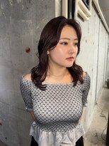 クレン(CLENN)&nbsp;レイヤーカット 艶カラー