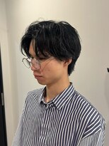 ウォルト(walt)&nbsp;栄 メンズ ニュアンスウルフ 黒髪マッシュ