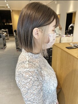 トリート 新浦安店(TREAT) インナー×ボブ_TREAT新浦安