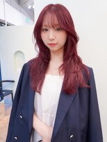ノエマ イチノミヤ(NOEMA ICHINOMIYA)&nbsp;チェリーレッド×ロングレイヤー