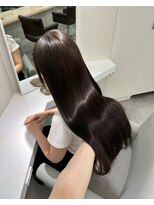 ベレーザ 川越(Beleza)&nbsp;ba16418_ダークブラウンブリーチなし透明感髪質改善ストレート艶