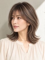 ヘアリゾート バルボア アイランド(hair resort Balboa Island)&nbsp;美髪彩生プレトワカラー/白髪ぼかし/シアーブラウン/ミディアム