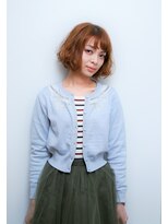 フェリチタ ひばりヶ丘(FELICITA)&nbsp;シースルーな前髪にくせ毛風パーマスタイル