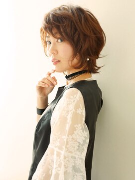 ナオシ トレス 富雄店(nao*c tres) ゆるふわショートヘア