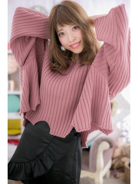 ヘアアンドビューティー ミック(Hair & Beauty miq) ラブ＆カジュアル★甘めガーリーセミディ(miq阿佐ヶ谷)