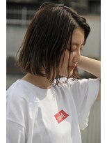 ネオリーブカフ 鶴ヶ峰店(Neolive caff)&nbsp;幅広い世代に人気な、切りっぱなしボブ