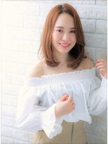 ソア 武蔵小杉(SOAR) 大人かわいい無造作カールとデザインカラー小顔ボブディ