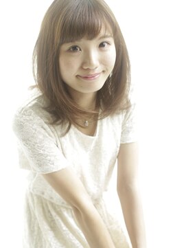 ブリーチ ラボ エーアイ 原宿店(BLEACH LABO Ai) 20代30代40代50代 色っぽふんわりミディの重軽ウェーブヘア♪