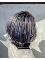 ナゴンスタイル(NAGON STYLE)&nbsp;プラチナシルバー×ブルーパープル