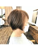 白髪ぼかしハイライト