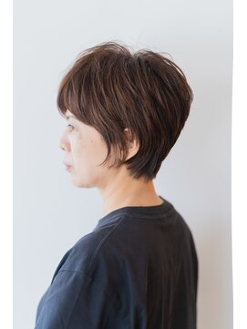 サロン マーニ(salon m ni) 脱白髪染め！オシャレ染めの白髪染め！/大人ショート